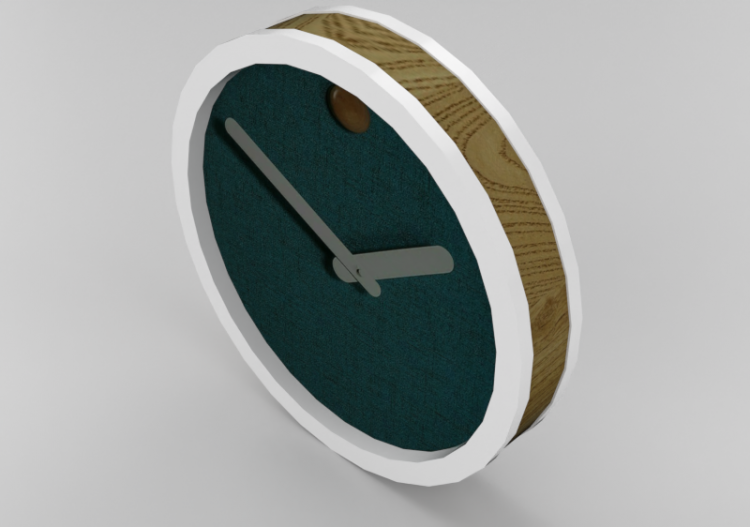3D Uhren - Wanduhr Miami blu – Kare - 30579 - ACCA software