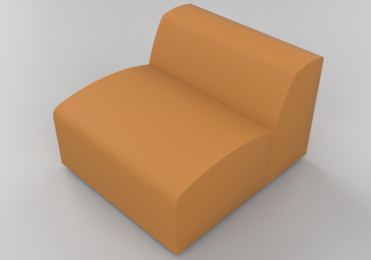 Divans 3D - Canapé composable en cuir- Giulio Marelli –...