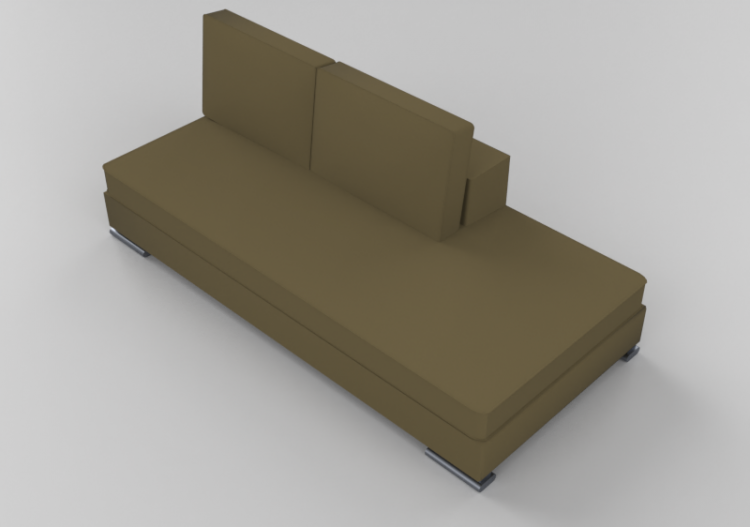 Sofás 3D - Leather sofa - Junlio Marelli – Park 9PA305 -...