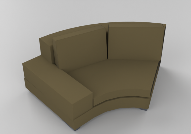 Divans 3D - Canapé composable angulaire en cuir - Giulio...
