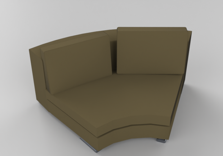 Divans 3D - Canapé composable angulaire en cuir - Giulio...