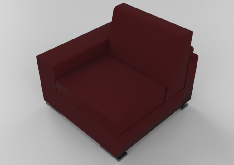 BIM Objects Free Download! Chairs and Sofas 3D Modular upholstered