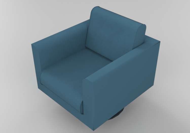 Divans 3D - Canapé en cuir - Giulio Marelli – Cubic 9CX102...
