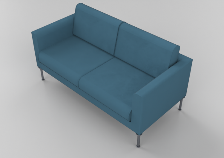 Divani 3D - Divano in pelle - Giulio Marelli – Cubic 9CX202...