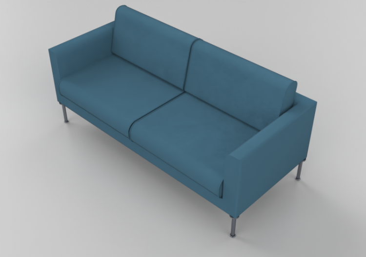 Divans 3D - Canapé en cuir - Giulio Marelli – Cubic 9CX203...