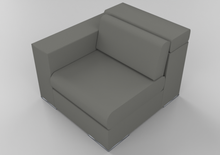 3D Sofa - Leather modular Sofa - Giulio Marelli – Richmond...
