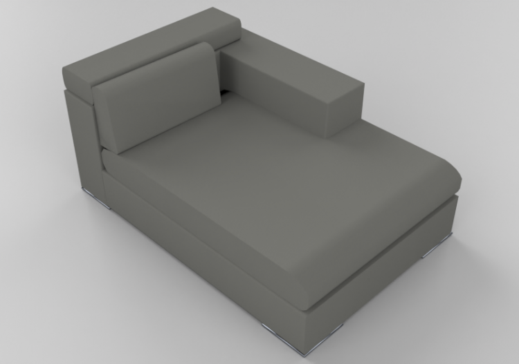 Divans 3D - Canapé composable en cuir - Giulio Marelli –...