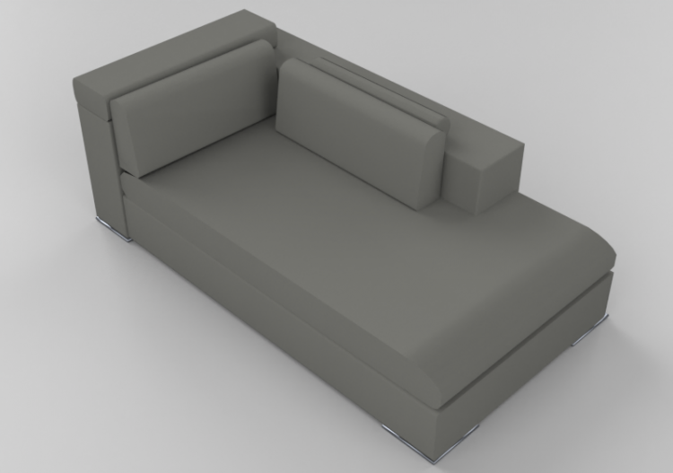 Divans 3D - Canapé composable en cuir - Giulio Marelli –...
