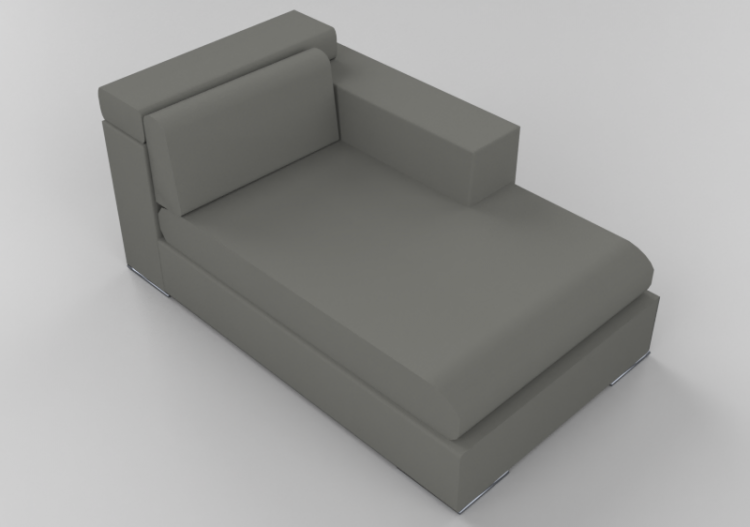 Divans 3D - Canapé composable en cuir - Giulio Marelli –...