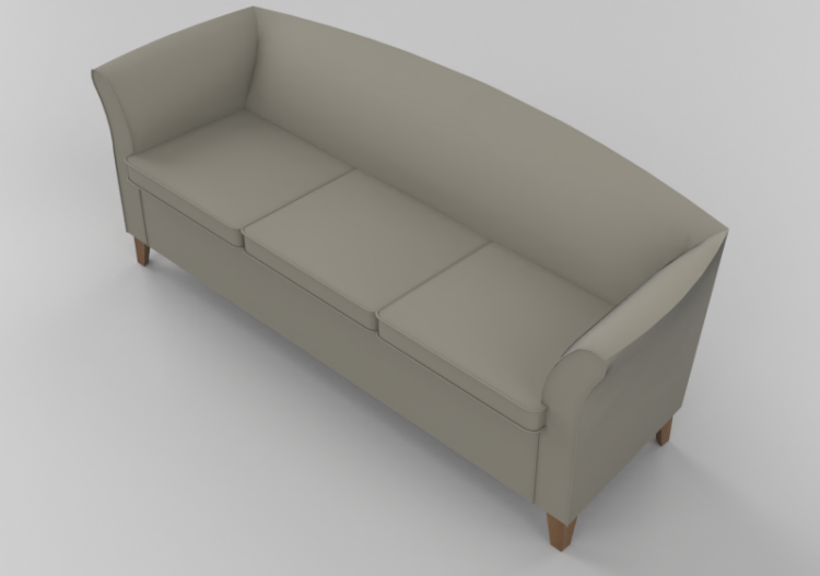 Divans 3D - Canapé trois places en cuir - Giulio Marelli –...