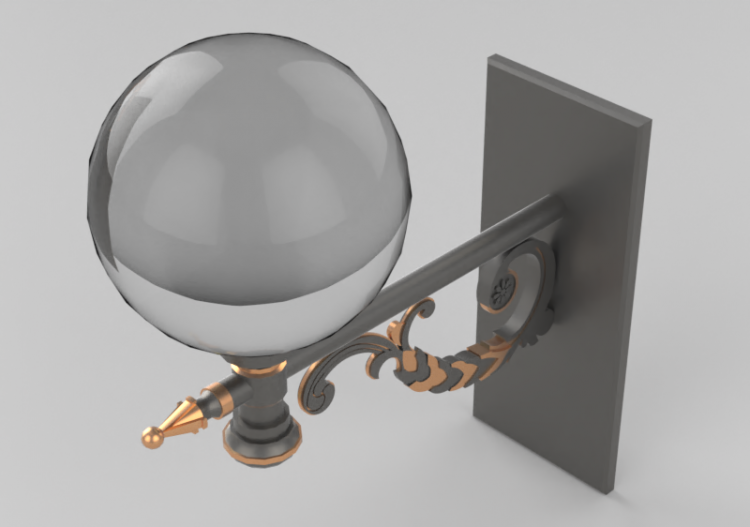 3D Wall Lamp - Wall mounted Lamp - Hobbyka - К-3 - ACCA...