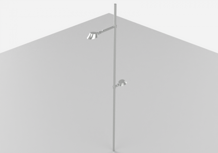 Farolas de calle 3D - Farola - iGuzzini - Lavinia 733x406mm...