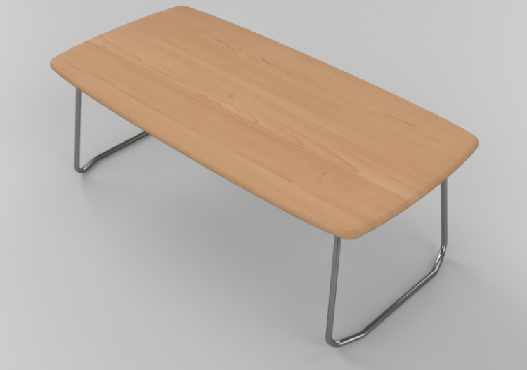Tables 3D - Table rectangulaire Bla Station – Dundra L74 -...