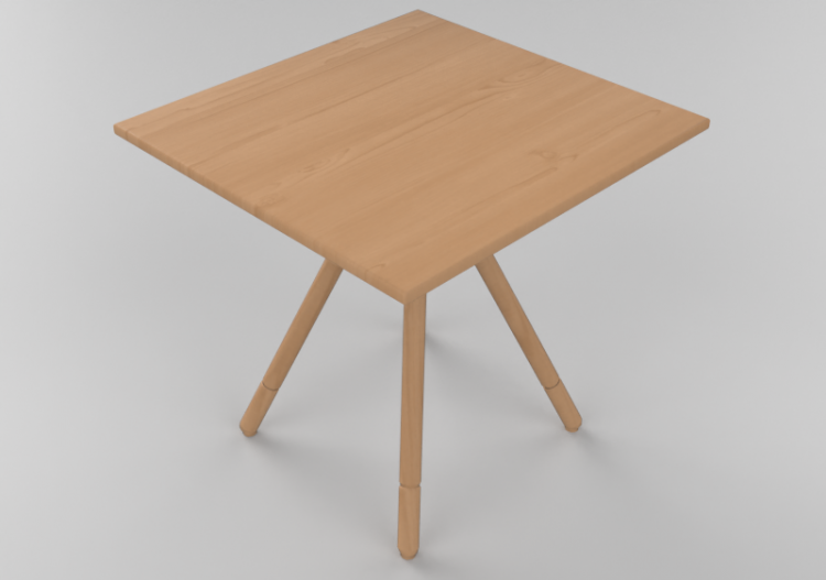 Tables 3D - Table rectangulaire Bla Station – Mika L28 -...