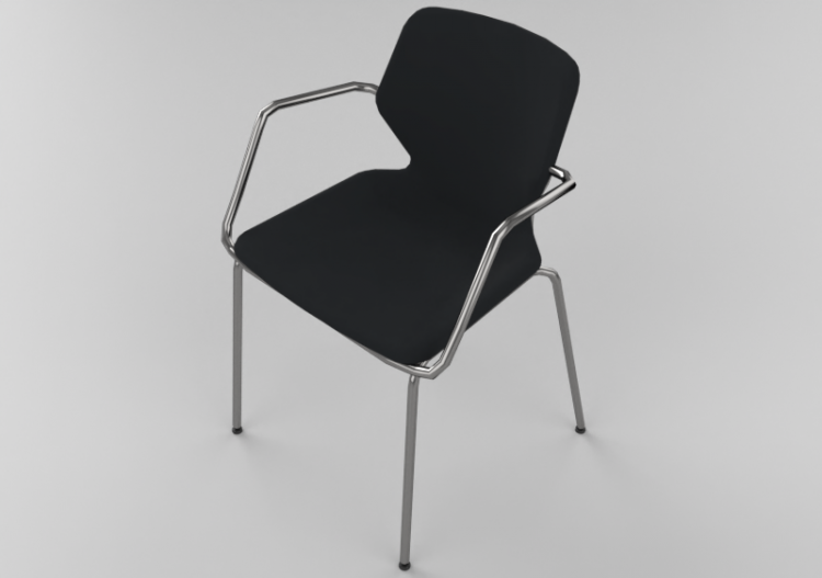 Cadeira 3D - Cadeira com braços - Bla Station – Boo O48A -...
