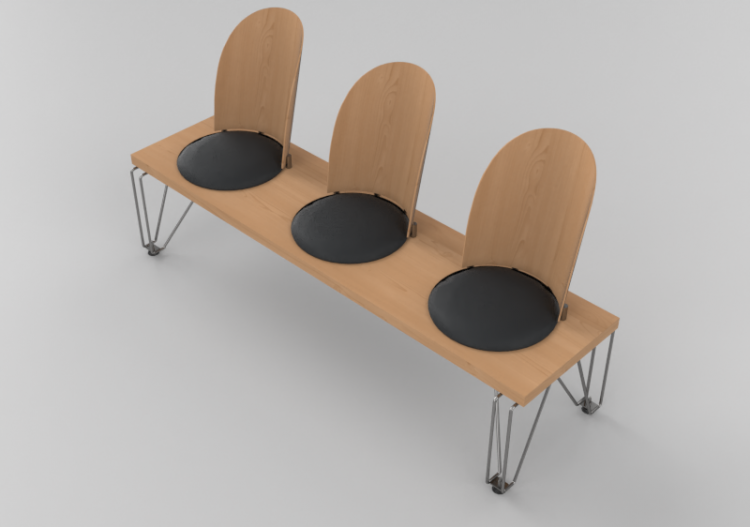Sillas 3D - Silla - Bla Station – Gate GS30 - ACCA software