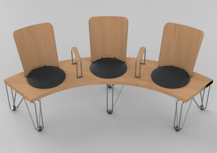 3D Chairs - Chair - Bla Station – Gate GR30 - ACCA software