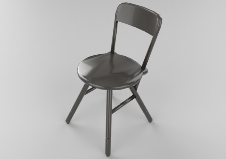 Chaises 3D - Chaise in legno - Bla Station – Hippo - ACCA...