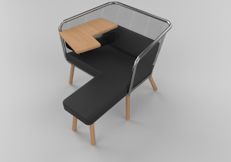 3D Sofa - Sofa – Bla Station – Honken O143 - ACCA software