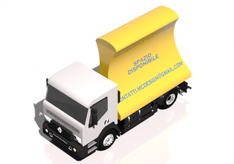3D Autos - Veicolo Pubblicitario - MCDesign - ACCA software