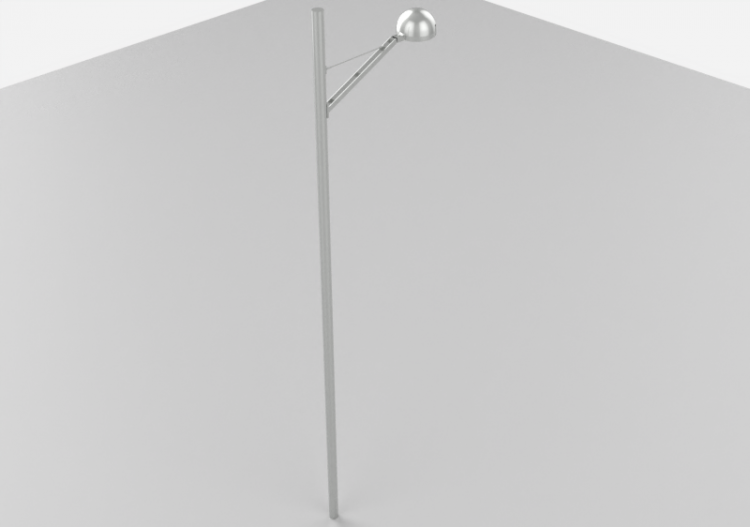 3D Street Lights - Street Light - iGuzzini - Argo - ACCA...