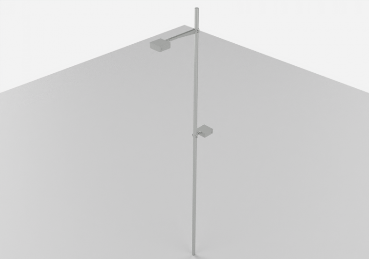 Lampioni stradali 3D - Lampione - iGuzzini - Delphi - ACCA...