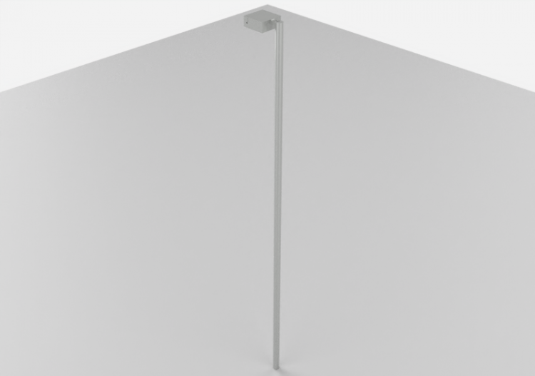 Farolas de calle 3D - Farola sobre poste alto 6 metros -...