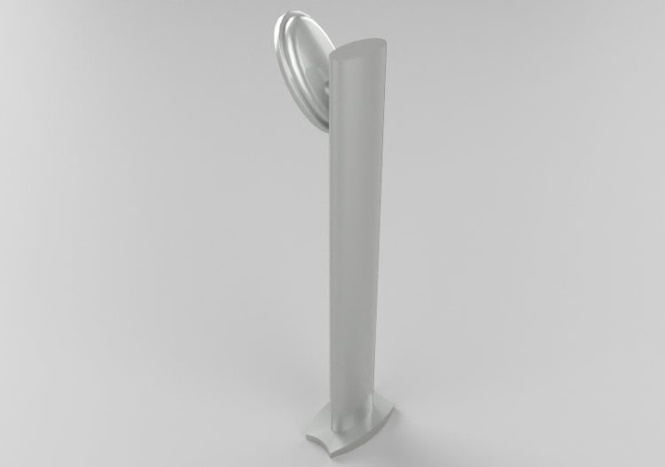 3D Post - Bollard - iGuzzini - Ellipse singolo - ACCA...