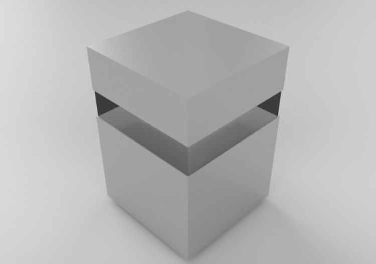 Bollards 3D - Bollard - iGuzzini - iWay quadrato...
