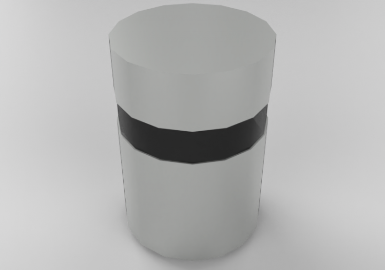 Bollards 3D - Bollard - iGuzzini - iWay rond ø170x250mm -...