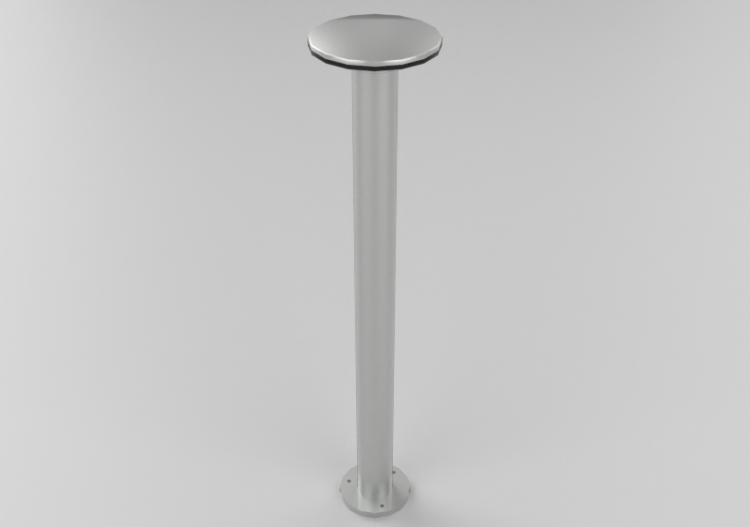3D Post - Bollard - iGuzzini - Outer ø210x1000mm - ACCA...