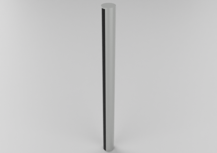 Bollards 3D - Bollard - iGuzzini - Pencil rotondo...