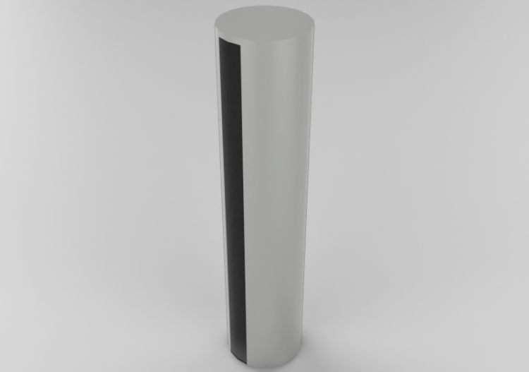 3D Post - Double emission Bollard Post - iGuzzini - Pencil...