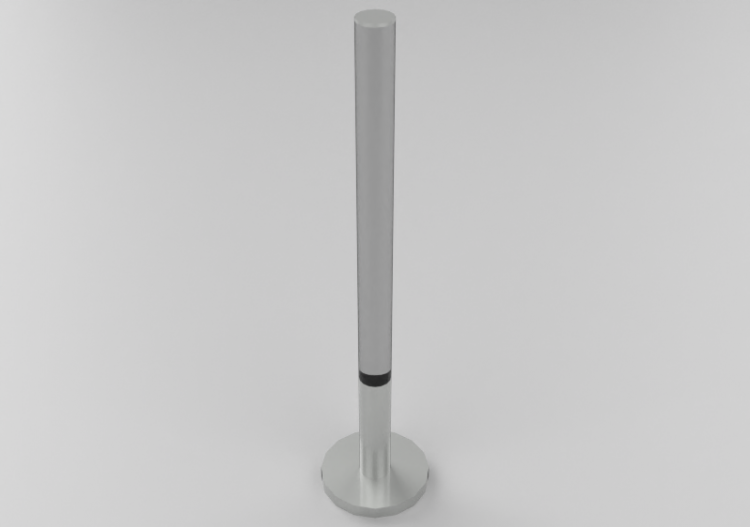 Bollards 3D - Bollard - iGuzzini - Zyl ø112x500mm - ACCA...
