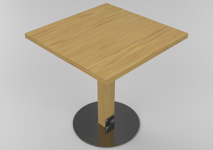 Tables 3D - Table carrée - Bla Station – Size L901 - ACCA...