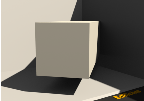 3D Schwelle - Base [R] 150x150mm