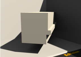 3D Windbrett - Sottogronda [P03] 150x150mm - Copia