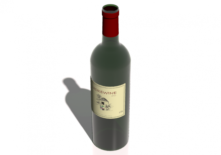 Bottiglia Vino MCREWINE - MCDESIGN - ACCA software