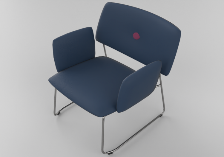 Sillas 3D - Silla con estructura de metal - Bla Station –...