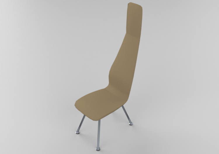 Chaises 3D - Chaise avec structure en métal - Bla Station –...