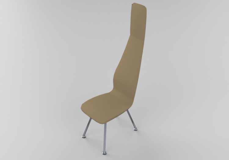 Chaises 3D - Chaise avec structure en métal - Bla Station –...