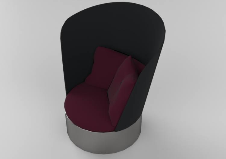 Chairs and Sofas 3D - Armchair – Bla Station – B25 - ACCA...
