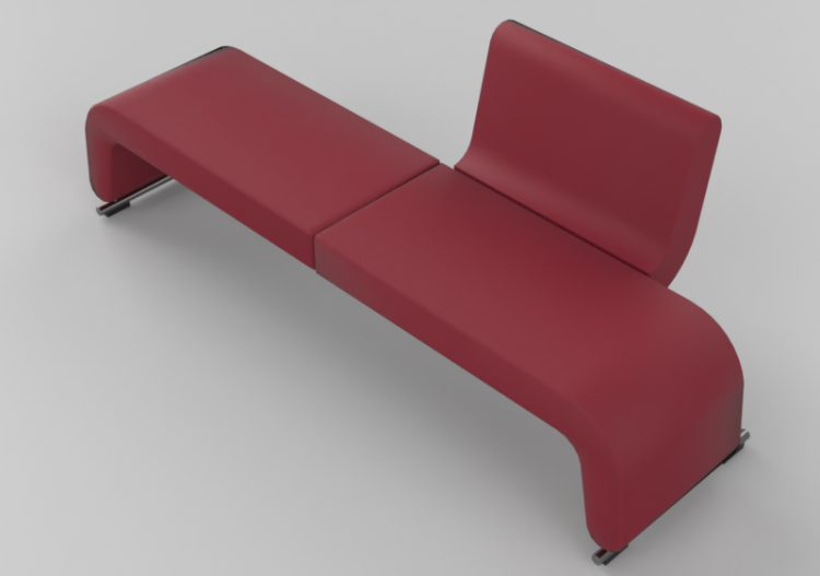 Poltronas y Sofás 3D - Sofá de piel – Bla Station –...