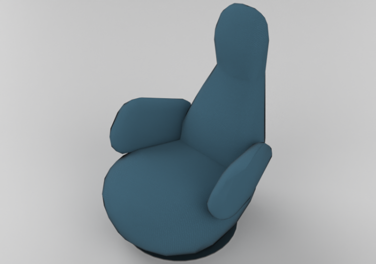 3D Sessel und Sofas - Stoffsessel – Bla Station – Oppo O51...