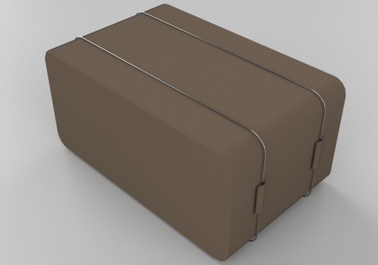 3D Sofa - Fabric Pouff – Bla Station – PM - ACCA software