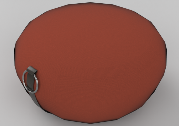 Divani 3D - Pouff in tessuto – Bla Station – Pucca O542 -...