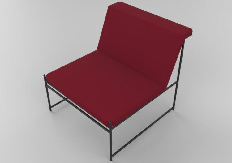 Divans 3D - Fauteuil en tissu – Bla Station – Unit S162 -...