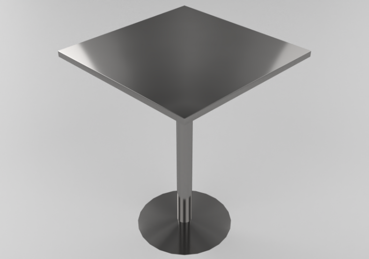 3D Tischchen - Quadratischer Tisch - Bla Station – Bit L7 -...