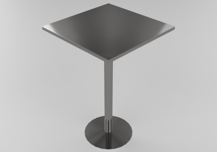 3D Tischchen - Quadratischer Tisch - Bla Station – Bit L7 -...