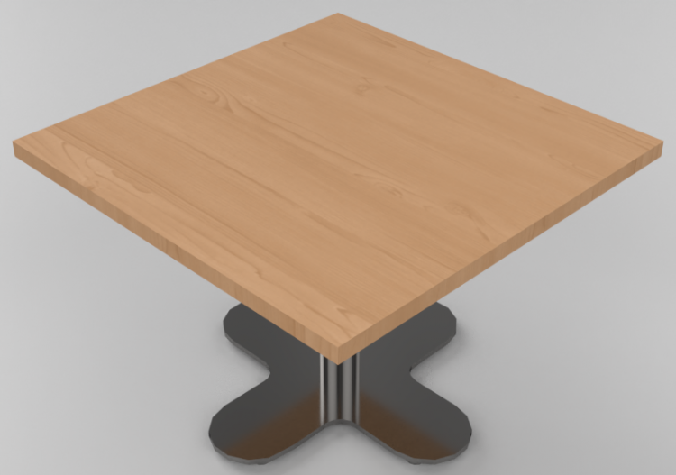 3D Tischchen - Quadratischer Tisch - Bla Station – Bit L7A...